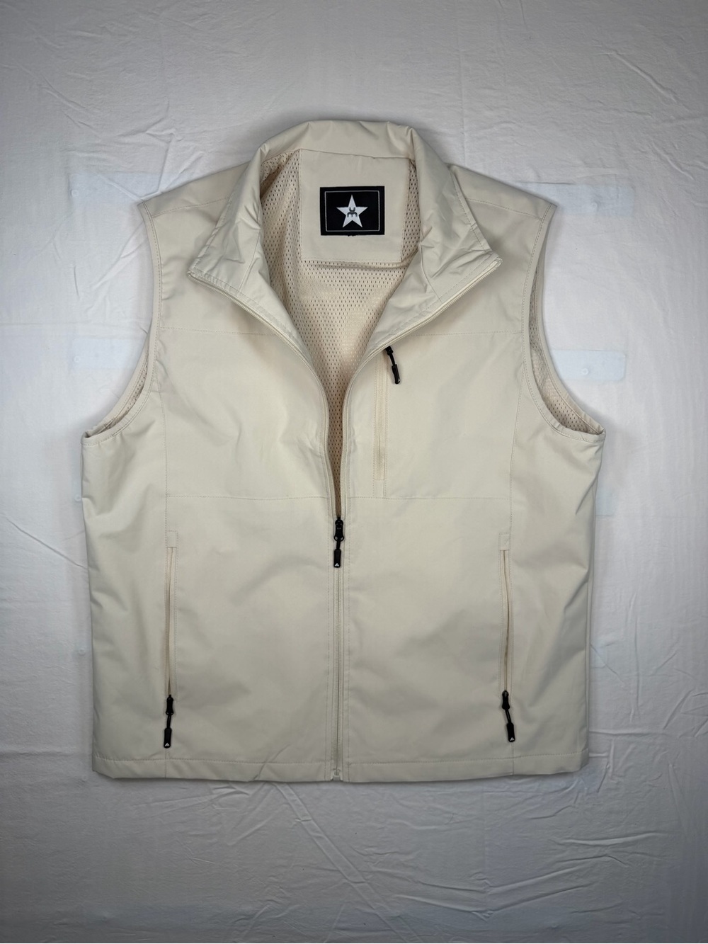 Outdoor Tribe Clothing Full Zip Soft Shell Vest